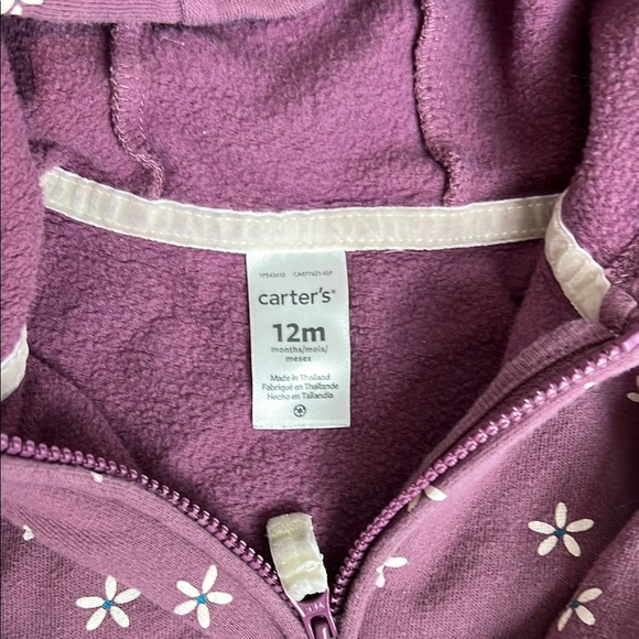 Pink Fleece Kids Pullover and Floral Hoodie | Baby Girl Jacket - Picture 6 of 7